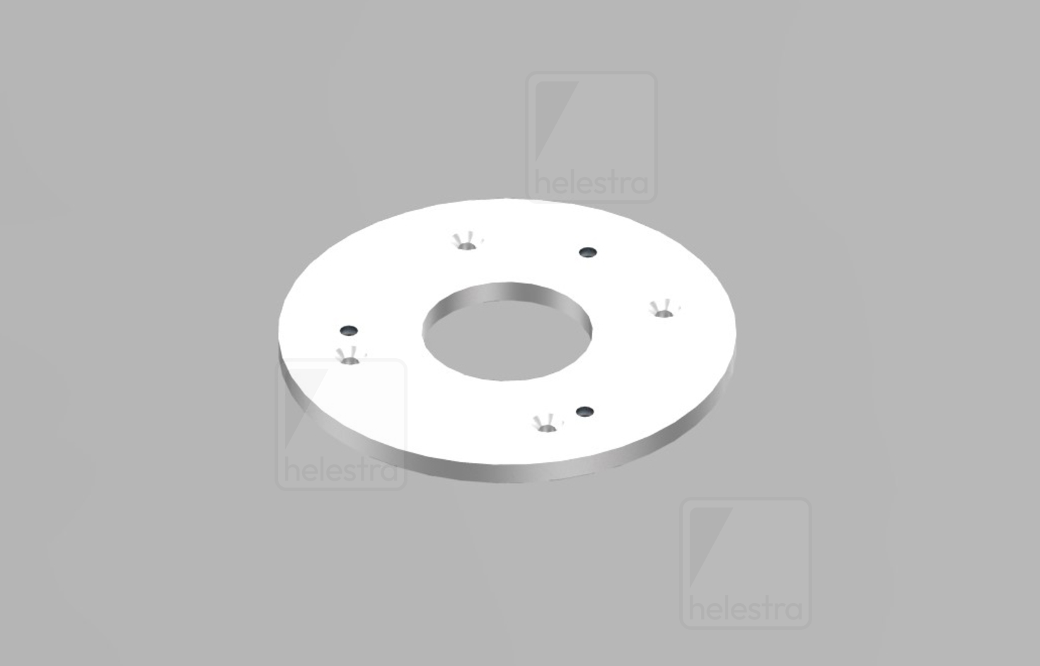 Helestra MONO  accessory steel zinc-plated steel