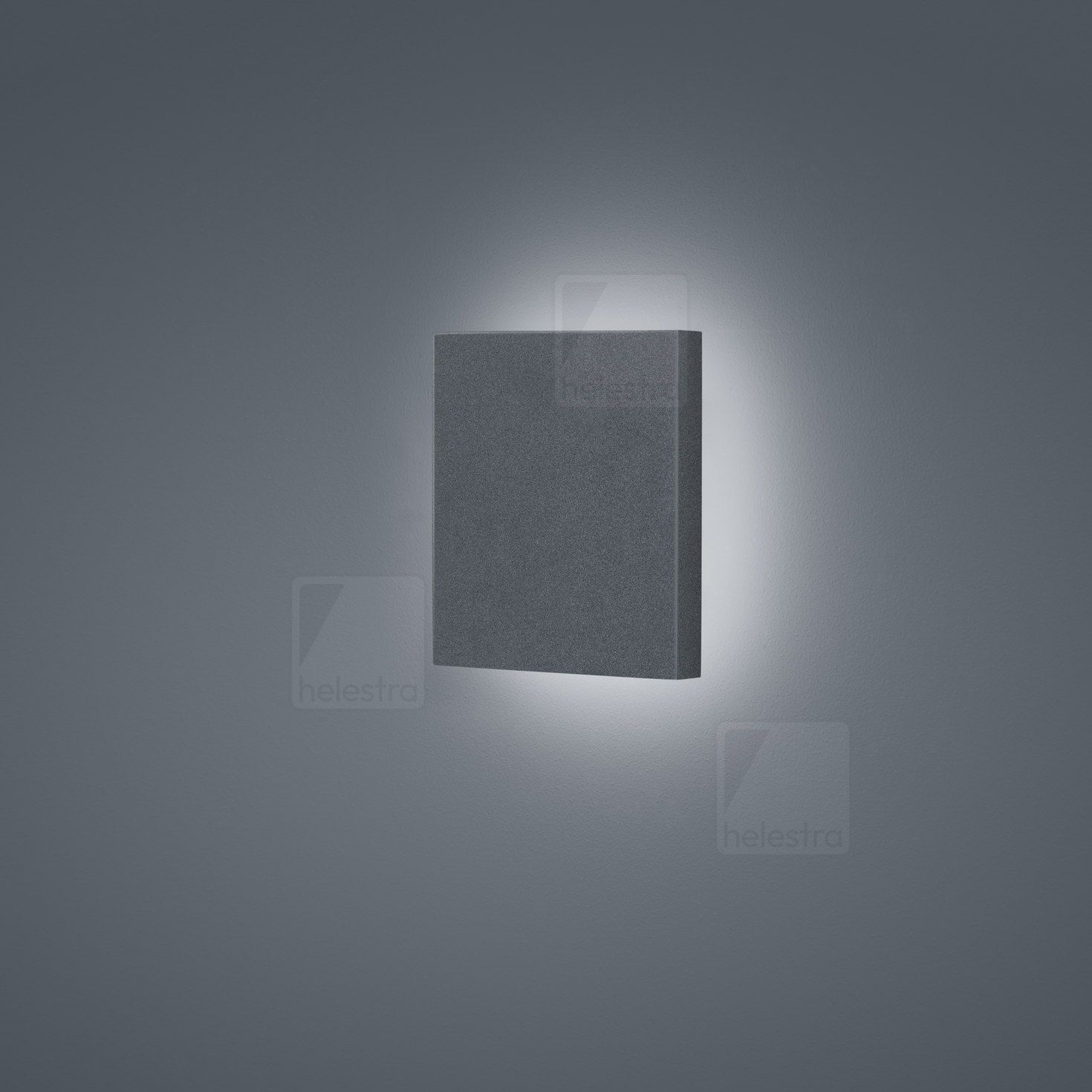 Helestra AIR  wall luminaire aluminium graphite