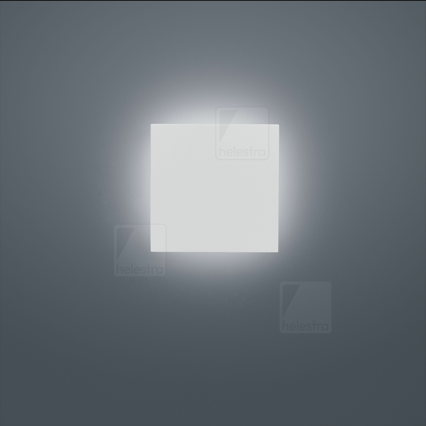 Helestra AIR  wall luminaire aluminium mat white