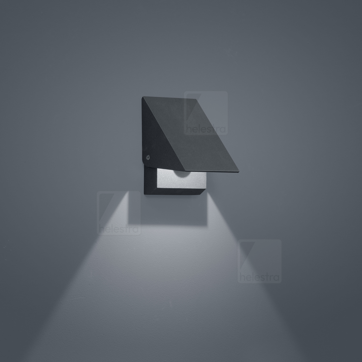 Helestra FREE  wall luminaire aluminium graphite