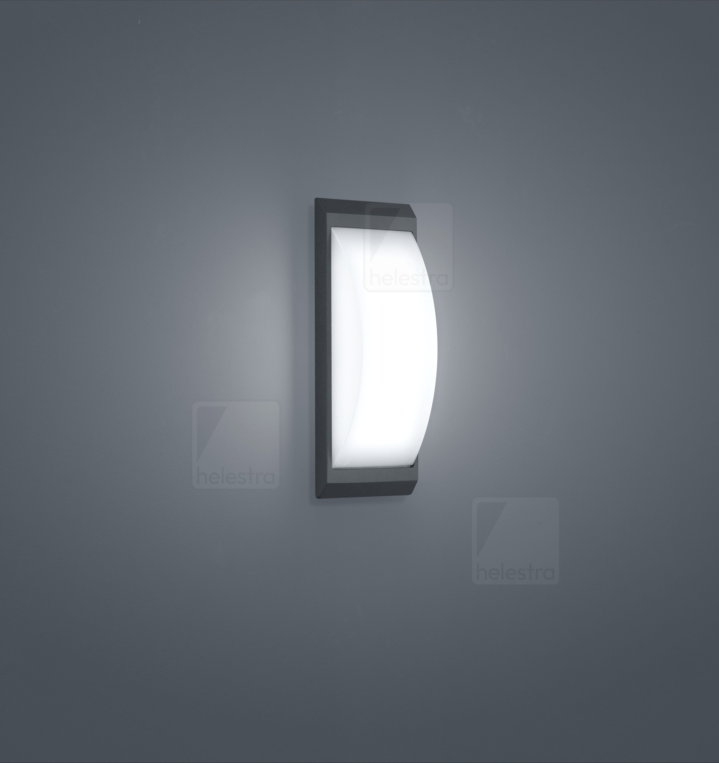 Helestra KAPO  wall luminaire aluminium graphite
