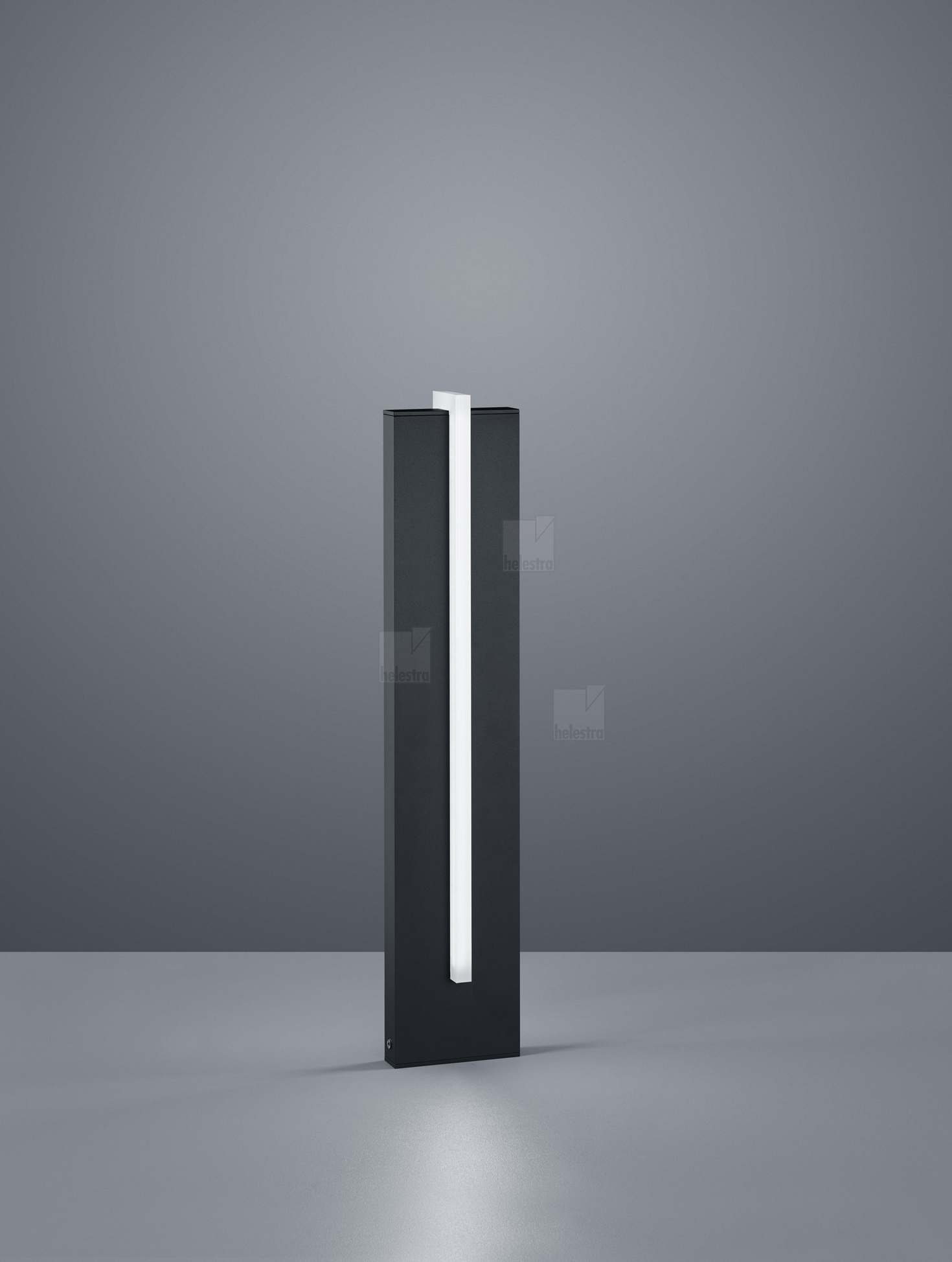 Helestra OKI  Pollerleuchte Aluminium graphit