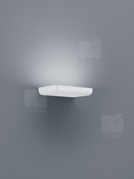 Helestra SNAP  Wandleuchte Aluminium-Guss mattweiß