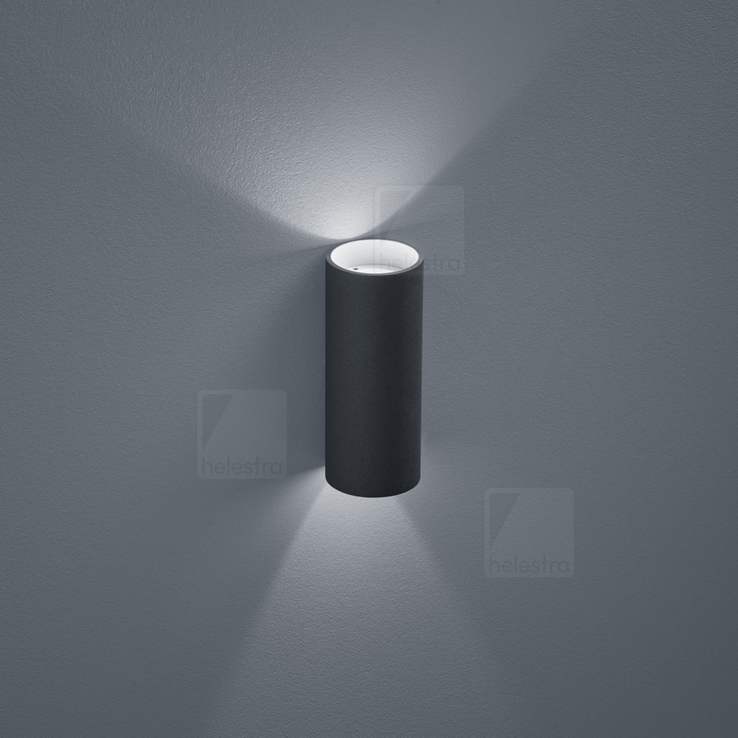 Helestra SWIFT  wall luminaire aluminium graphite