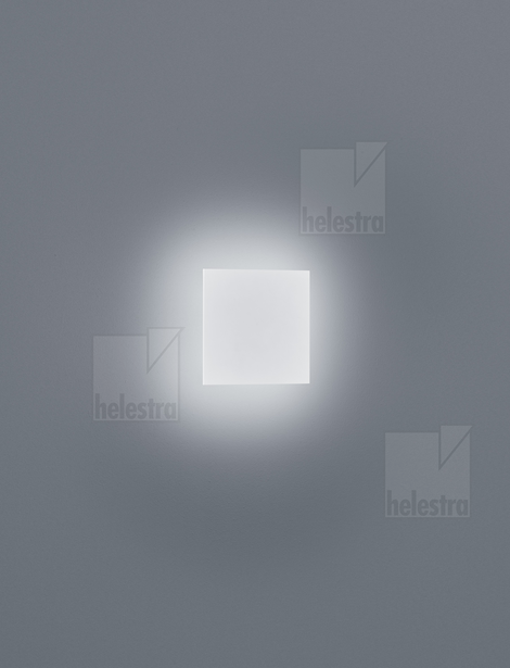 Helestra META  Wandleuchte Aluminium mattweiß
