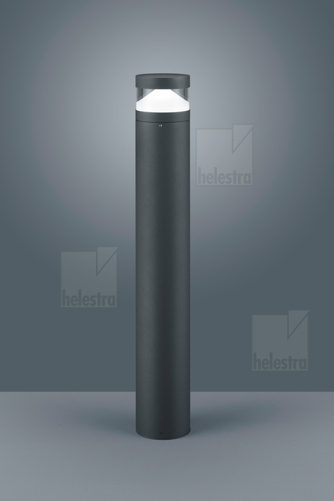 Helestra MONO  bollard luminaire aluminium graphite