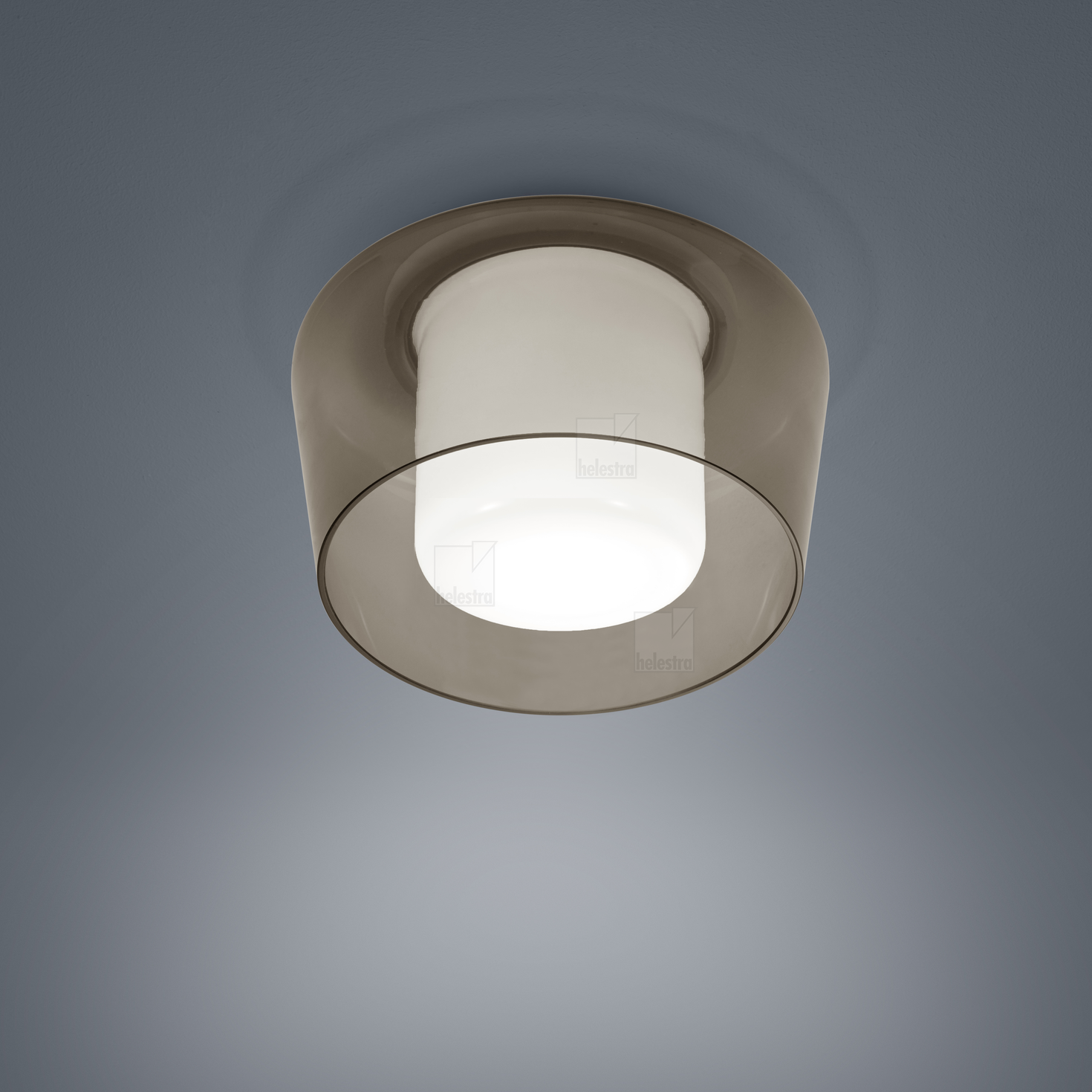 Helestra CANIO  ceiling luminaire steel mat white