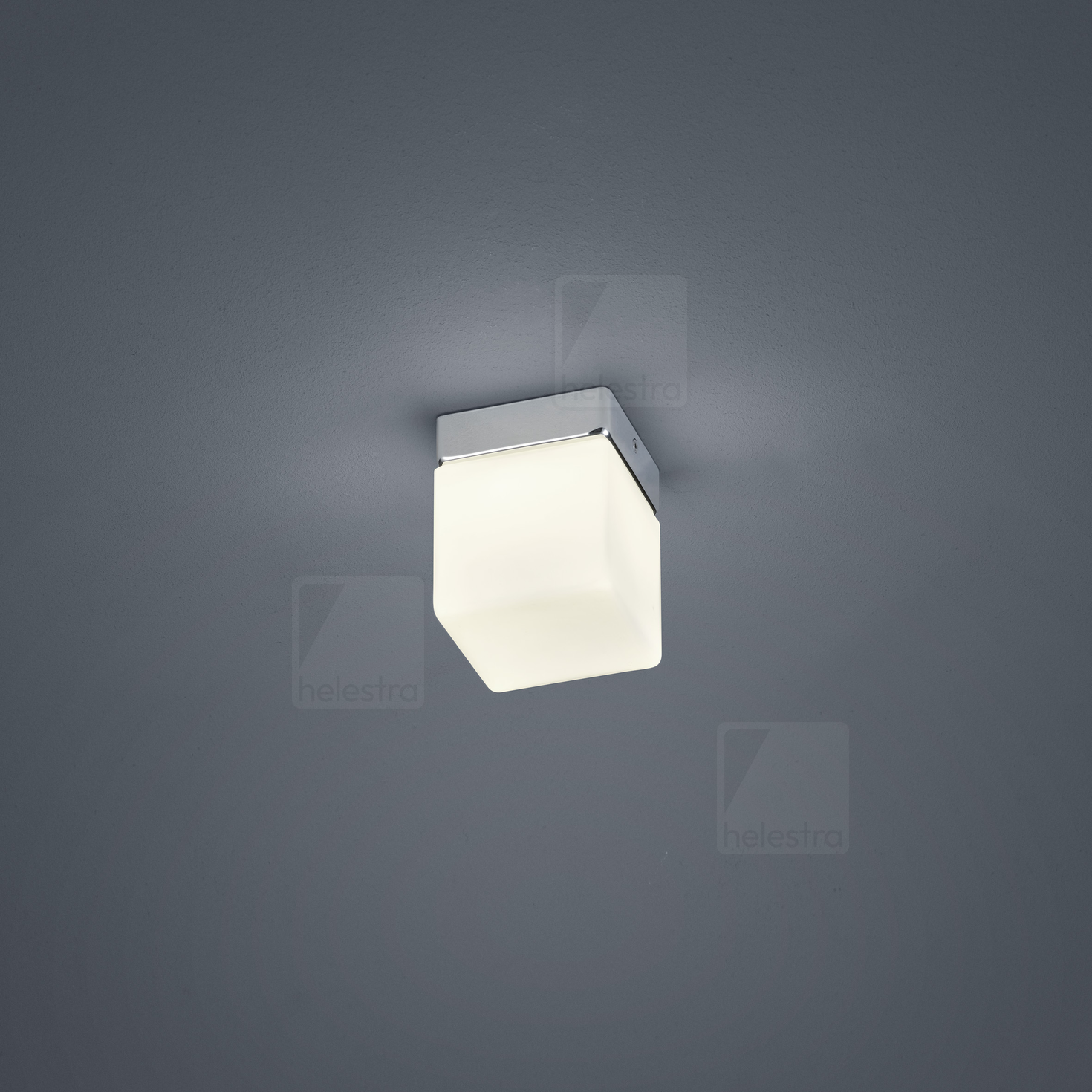 Helestra KETO  ceiling luminaire steel chrome