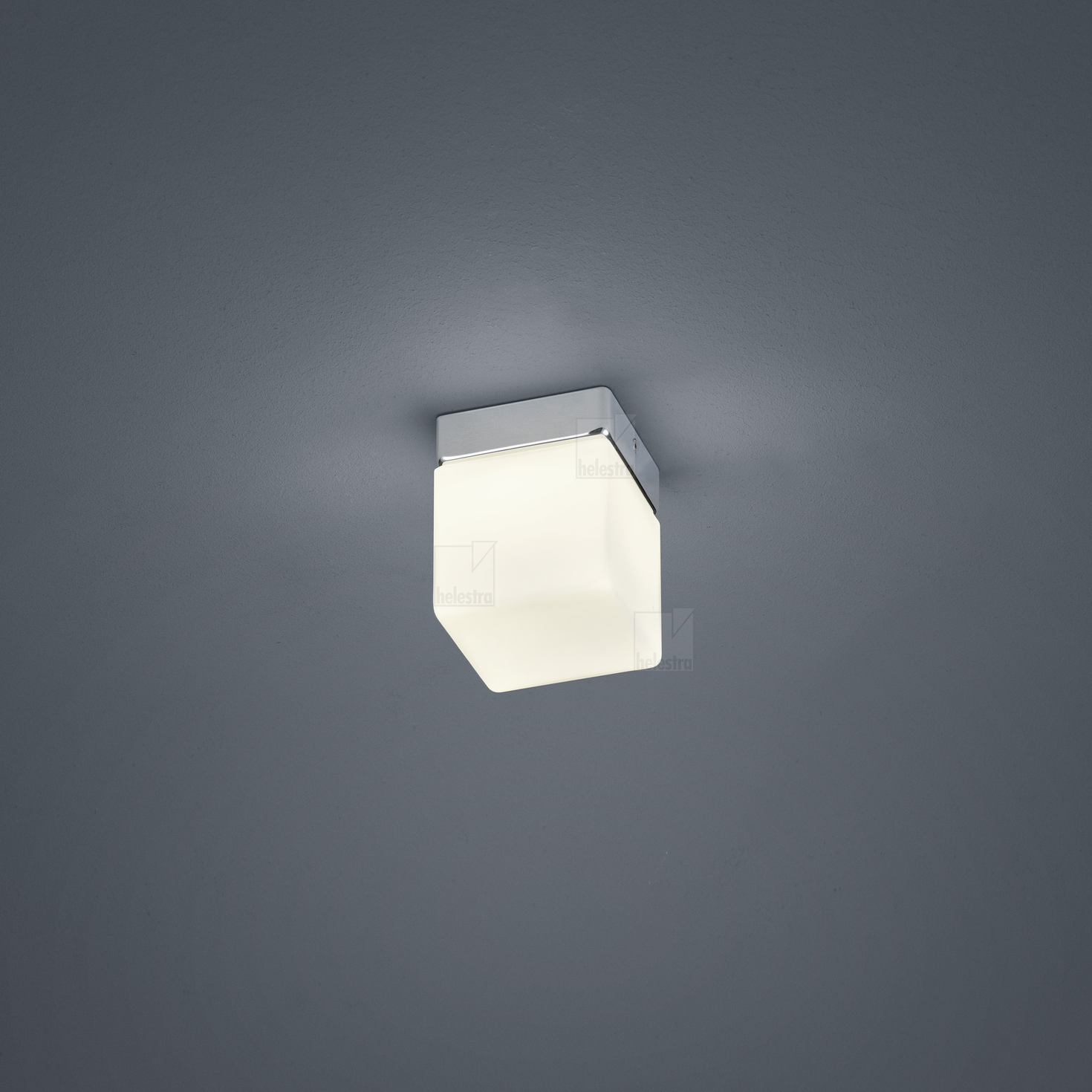 Helestra KETO  lampada soffitto acciaio cromato