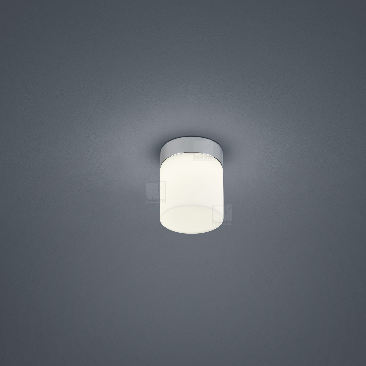 Helestra KETO  lampada soffitto acciaio cromato