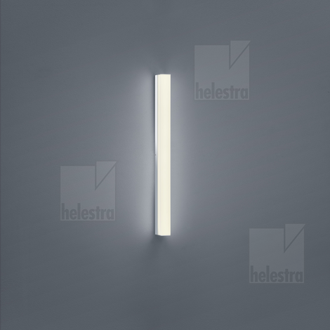 Helestra LADO Wand-/Deckenleuchte Aluminium chrom