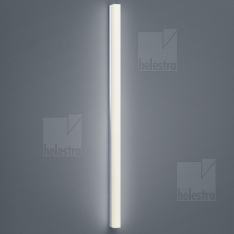 Helestra LADO Wand-/Deckenleuchte Aluminium chrom