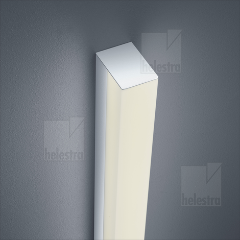 Helestra LADO Wand-/Deckenleuchte Aluminium chrom