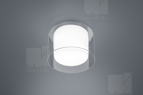 Helestra OLVI  Plafonnier Acier chrome