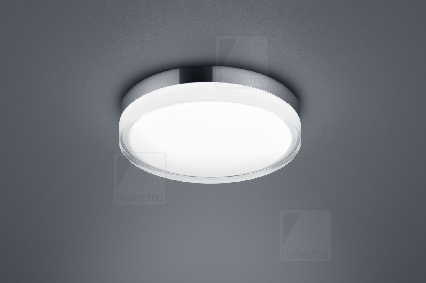 Helestra TANA  lampada soffitto acciaio cromato