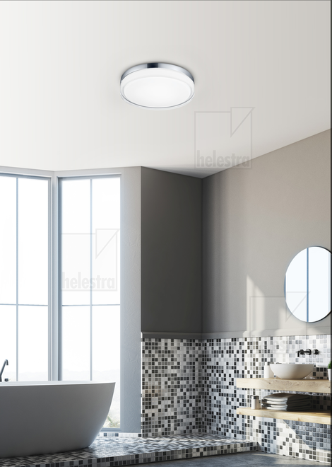 Helestra TANA  ceiling luminaire steel chrome