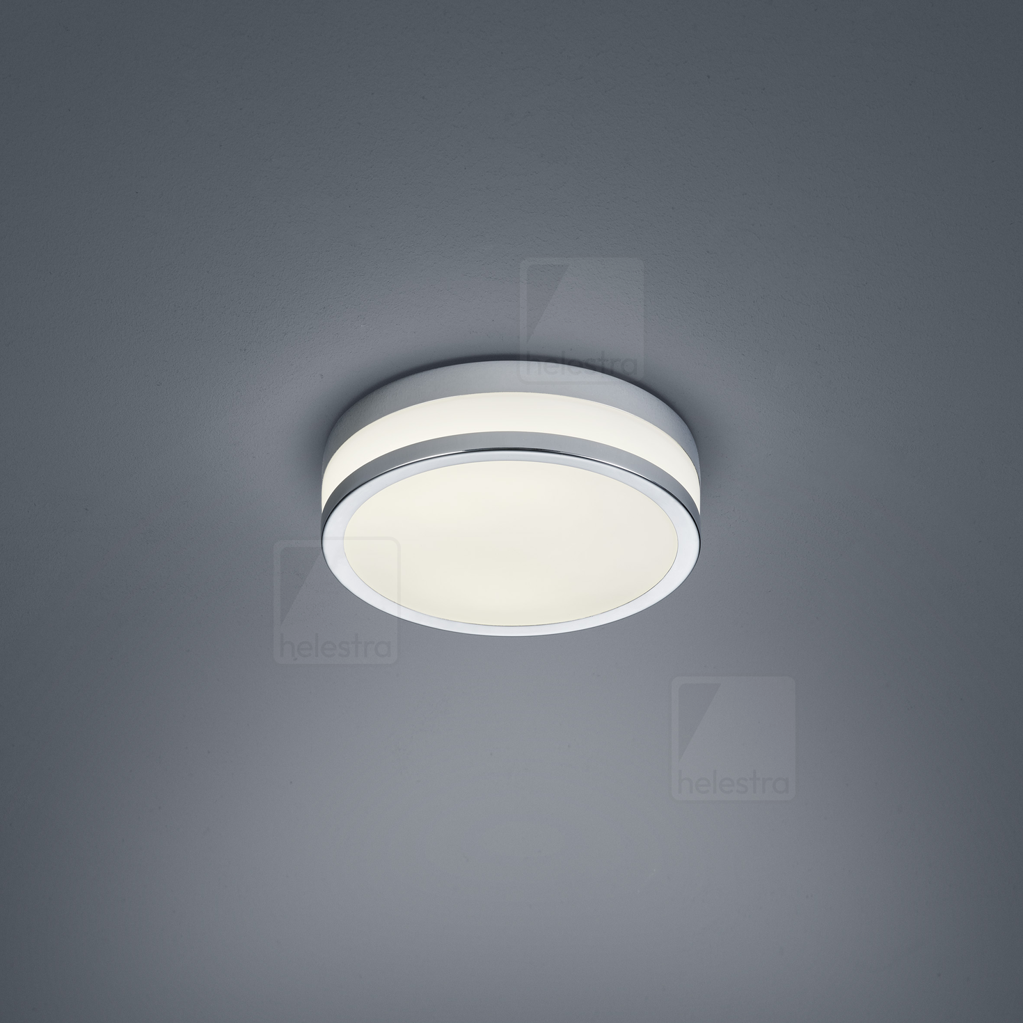 Helestra ZELO  lampada soffitto acciaio cromato