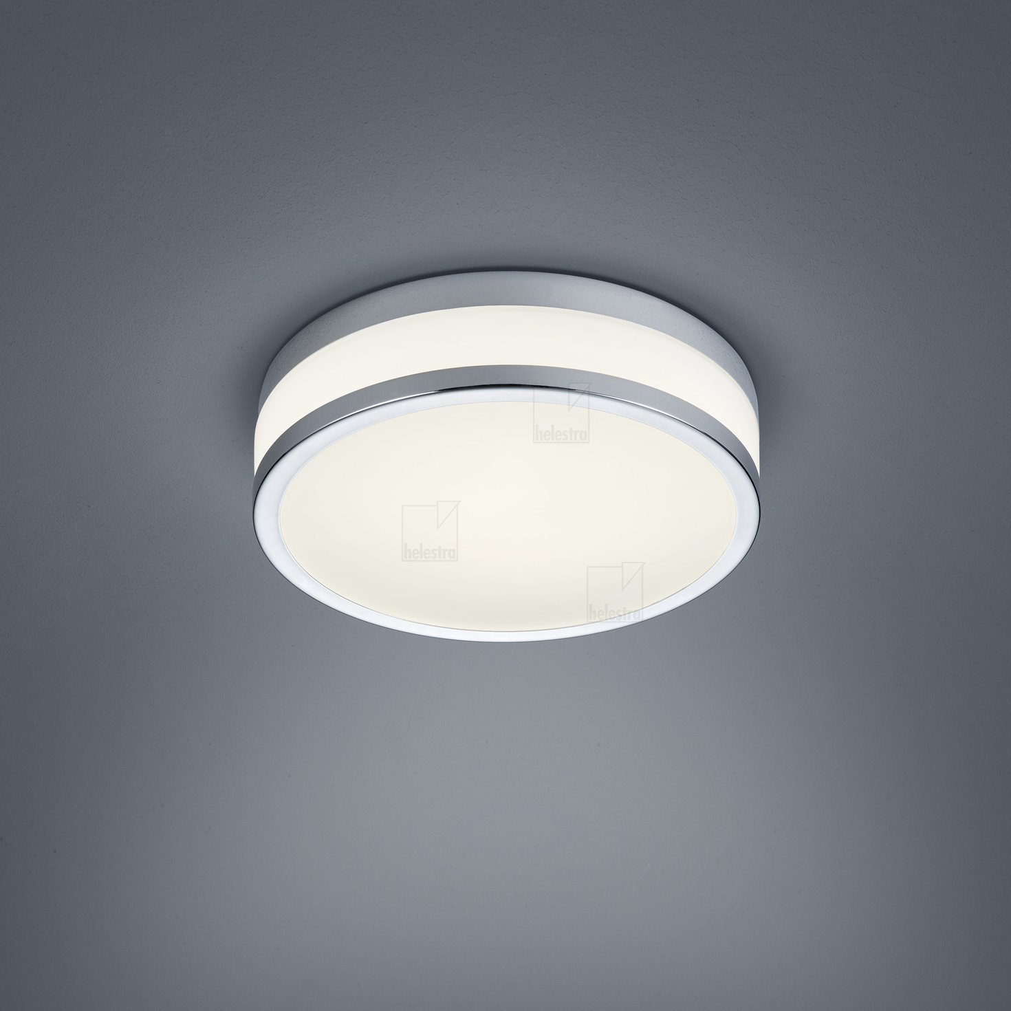Helestra ZELO  lampada soffitto acciaio cromato