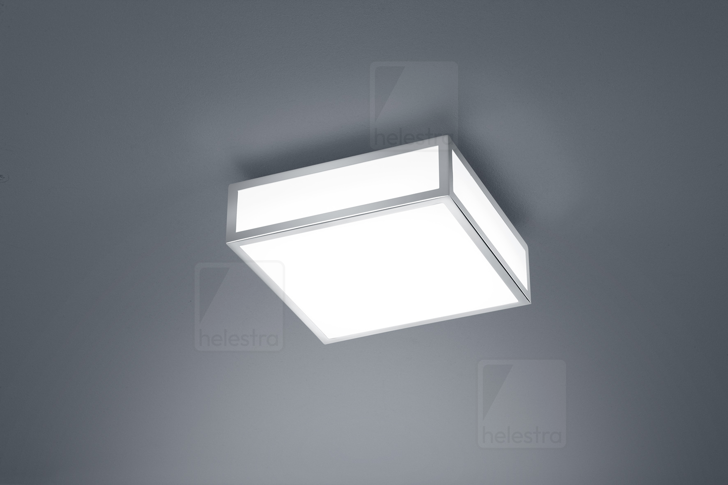 Helestra ZELO  lampada soffitto acciaio cromato