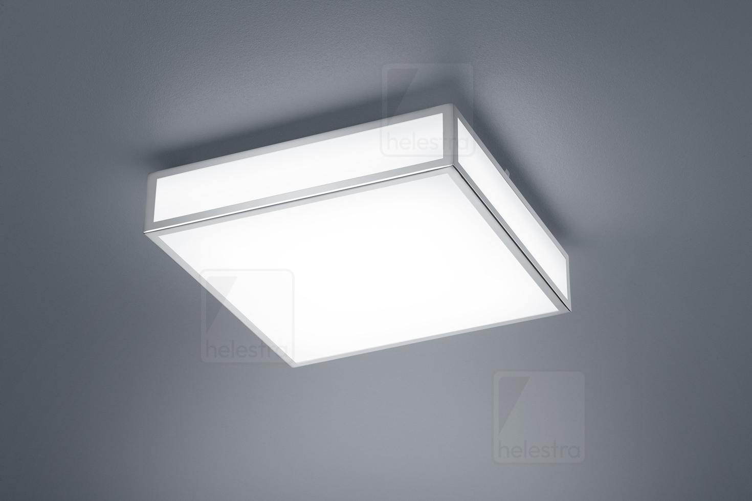Helestra ZELO  lampada soffitto acciaio cromato