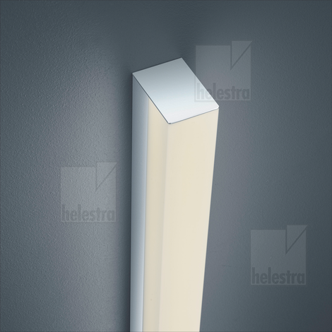 Helestra LADO Wand-/Deckenleuchte Aluminium chrom