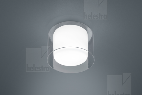 Helestra 95/1315.86/5081 ALIDE LED 27x1W Deckenleuchte Glas dimmbar Ø45cm 