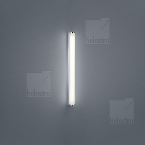 Helestra PONTO  Wandleuchte Aluminium chrom
