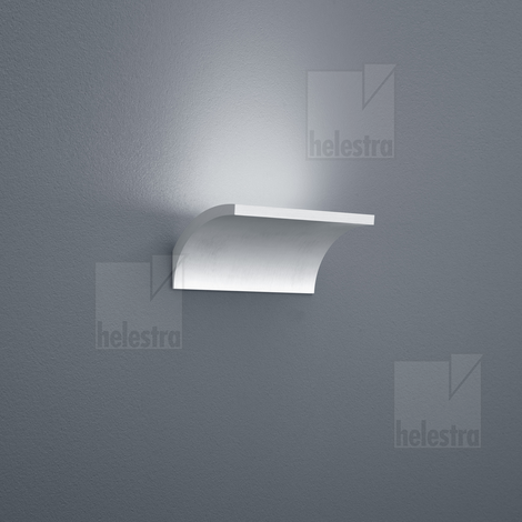 Helestra ADEO  Wandleuchte Aluminium mattnickel
