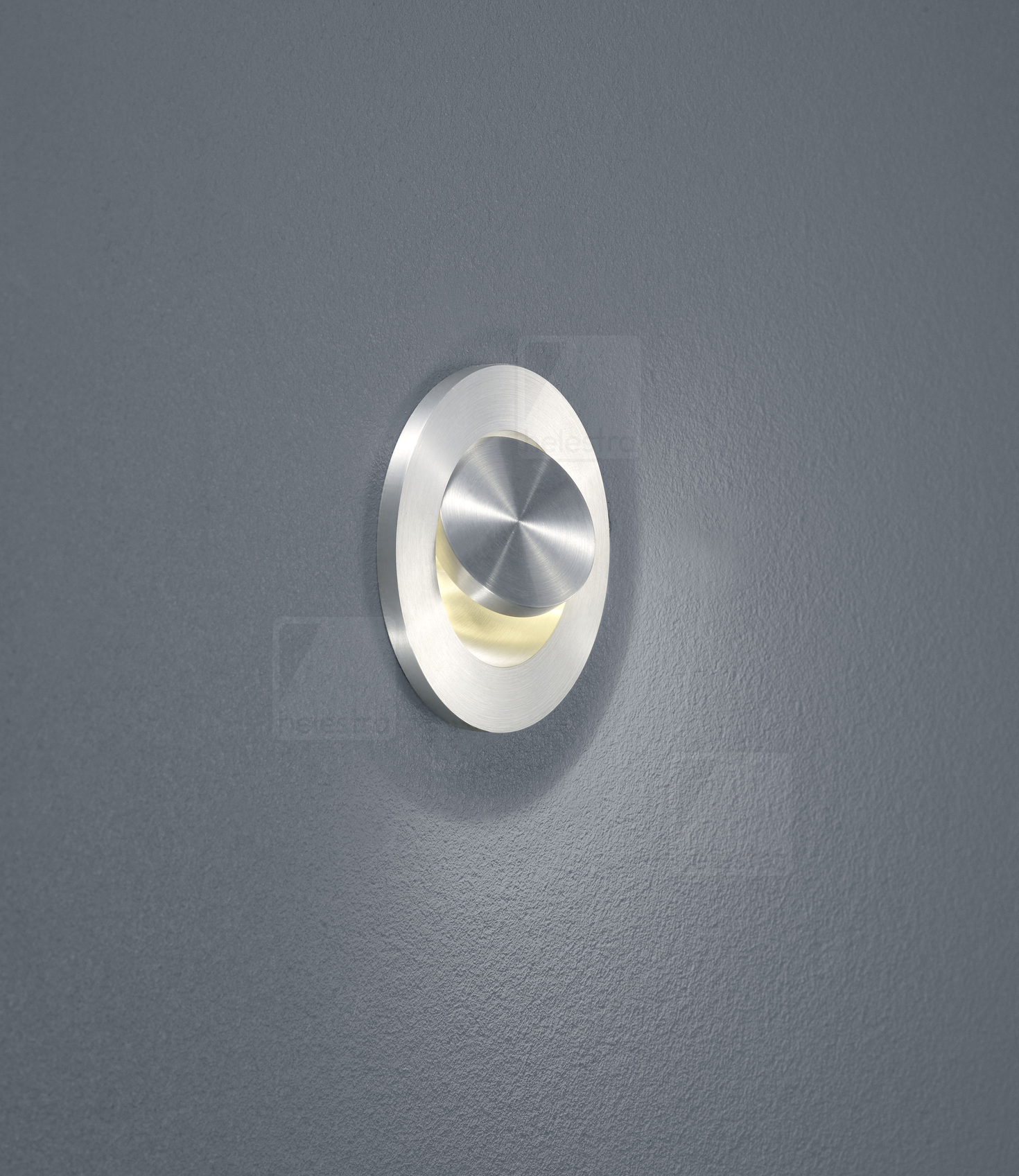 Helestra ONTO  Plafonnier encastré luminaire mural encastré aluminium aluminium mat