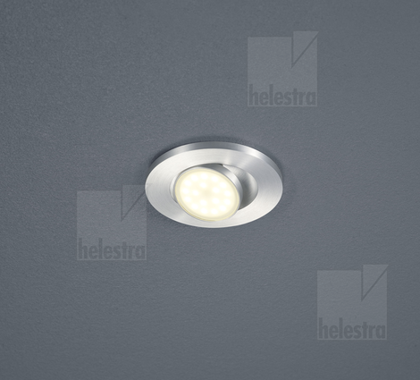 Helestra ONTO  Decken-Einbauleuchte Wand-Einbauleuchte  aluminium matt