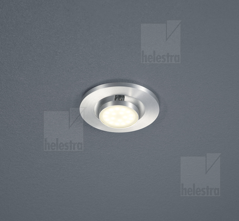 Helestra ONTO  recessed ceiling luminaire wall-recessed luminaire  aluminium mat