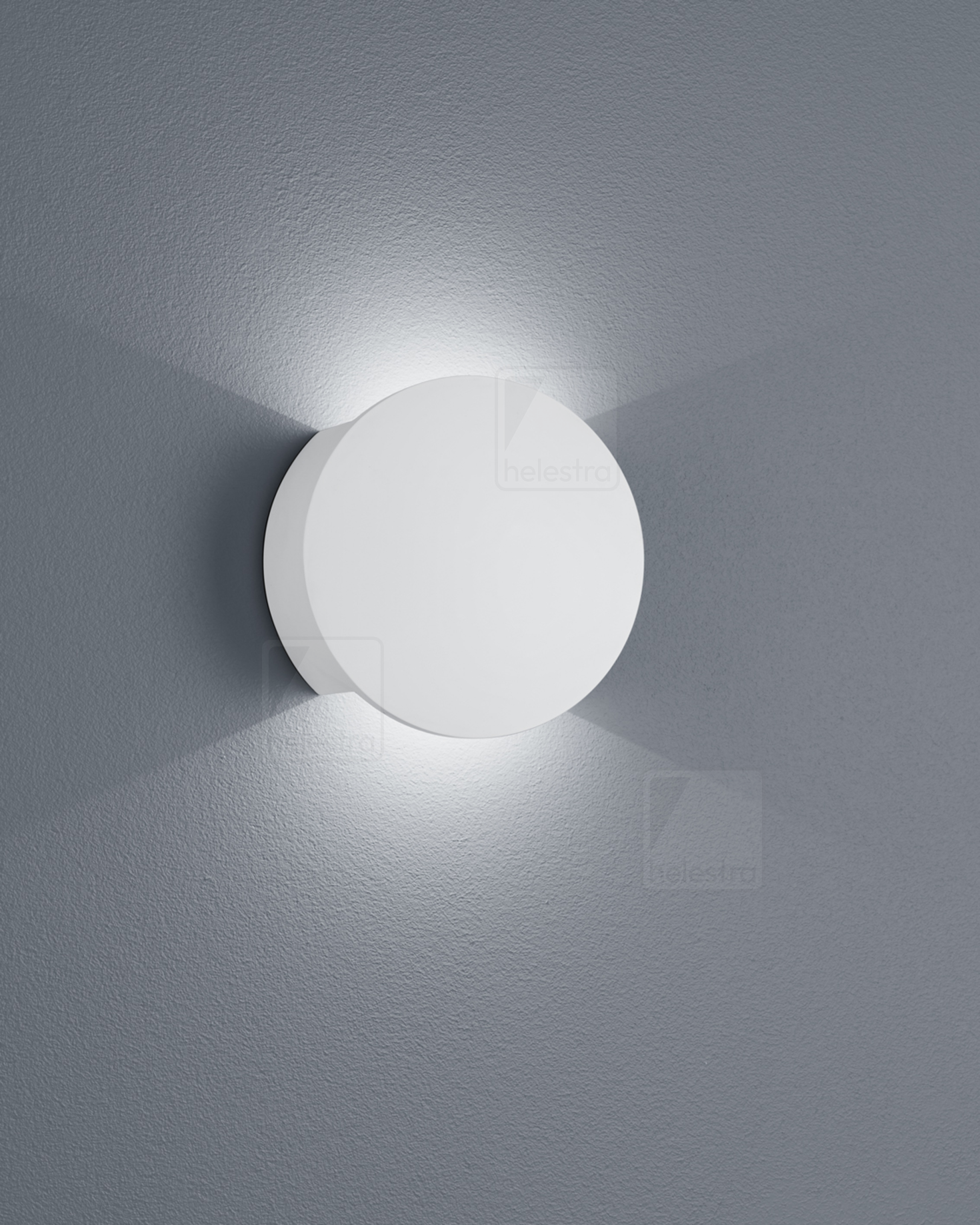 Helestra PONT  lampada a parete gesso bianco