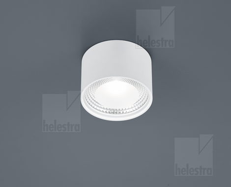 Helestra KARI  Plafonnier Acier blanc mat