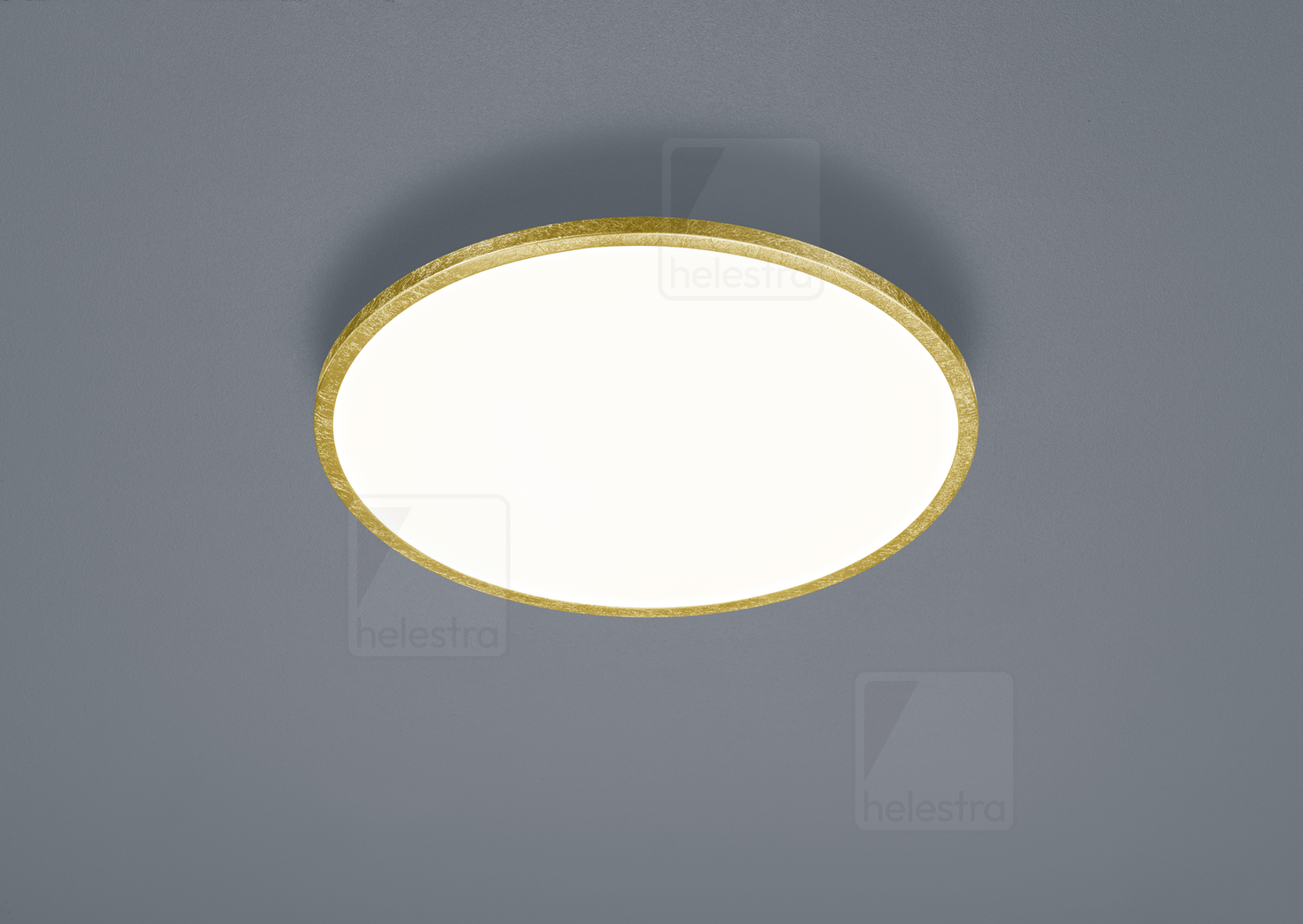 Helestra RACK  Plafonnier aluminium feuille d'or