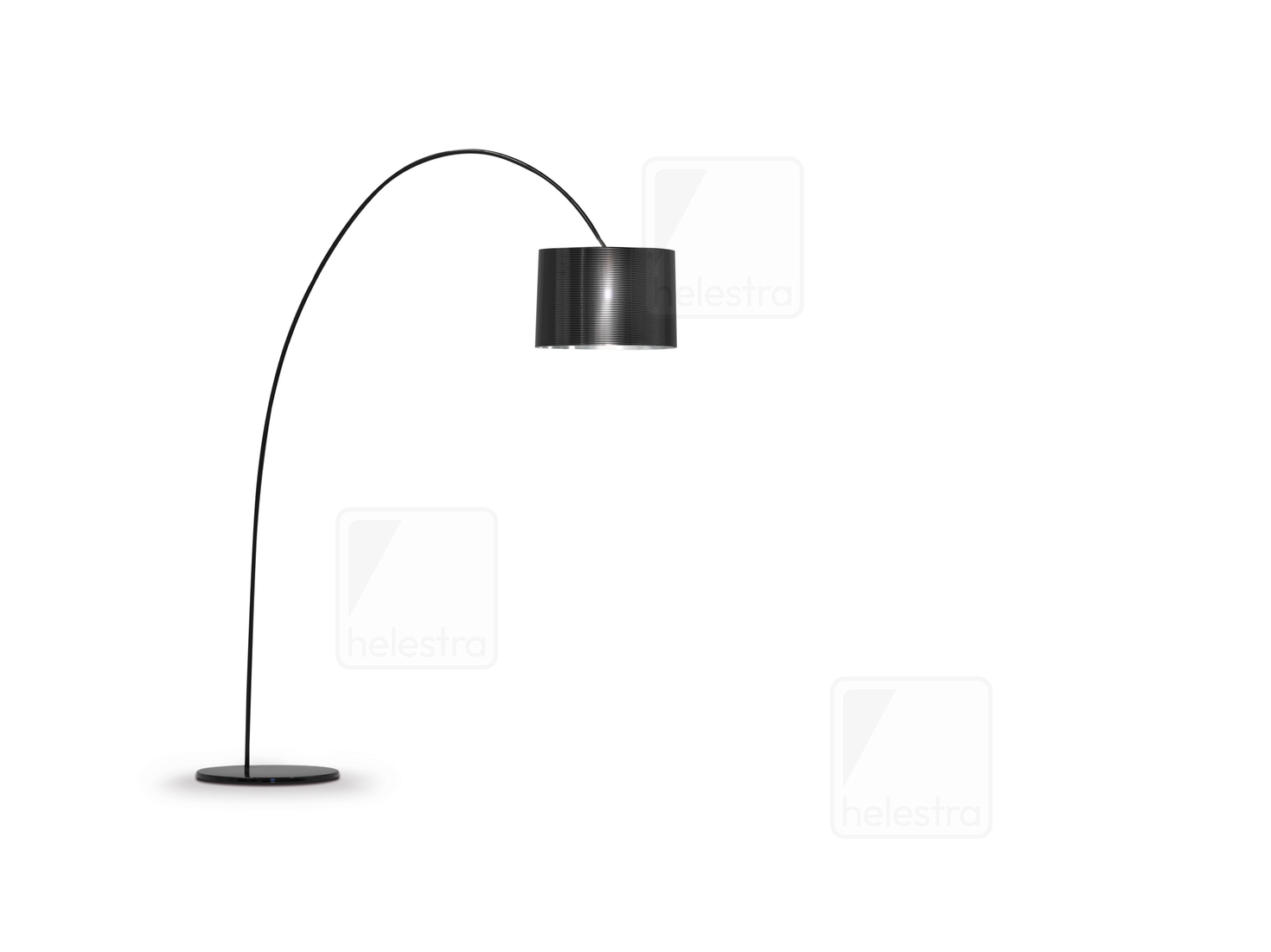 Helestra ROXX  floor luminaire steel black