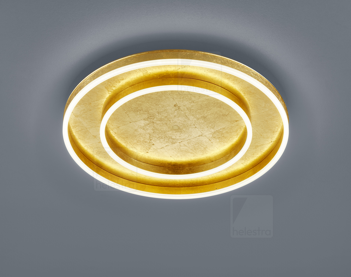 Helestra SONA  Plafonnier  feuille d'or