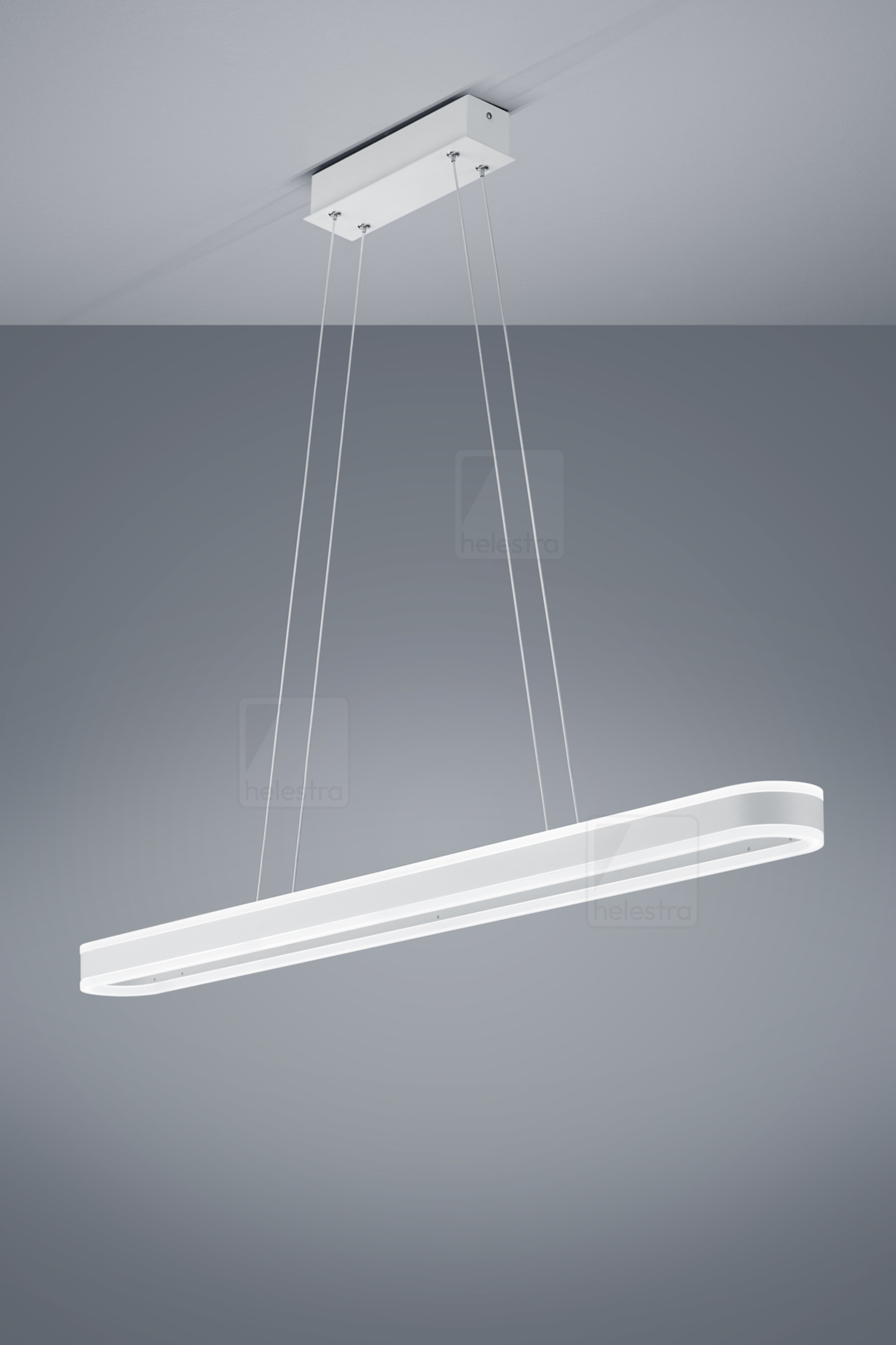 Helestra LIV  suspension lumineuse  blanc mat