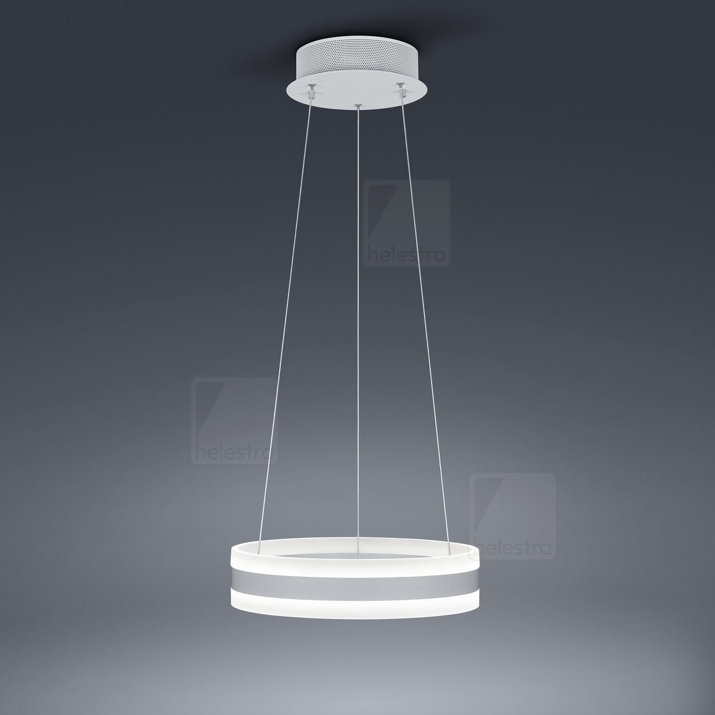 Helestra LIV  suspension lumineuse  blanc mat
