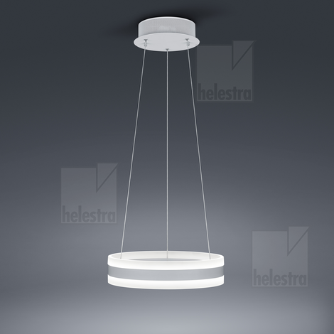 Helestra LIV  pendant luminaire  mat white