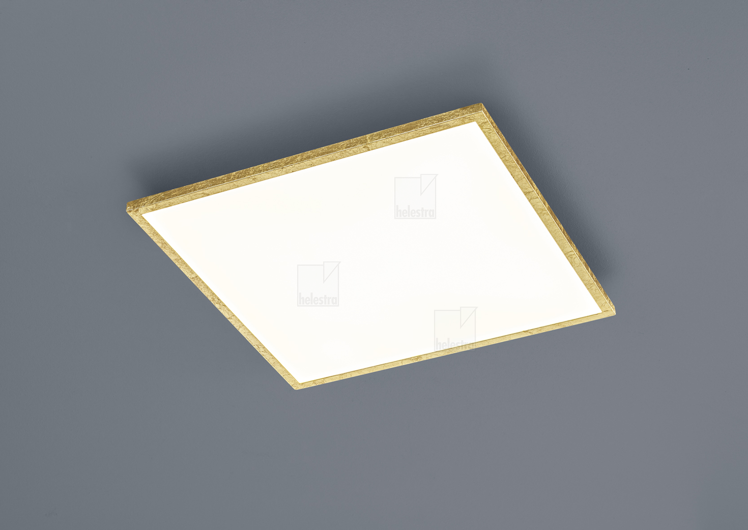 Helestra RACK  Plafonnier aluminium feuille d'or