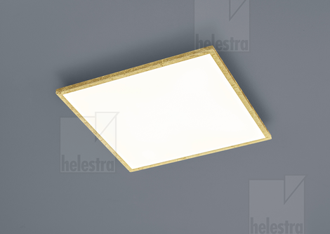 Helestra RACK  Deckenleuchte Aluminium blattgold