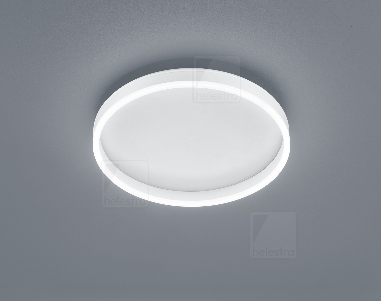 Helestra SONA  Plafonnier Acier blanc mat