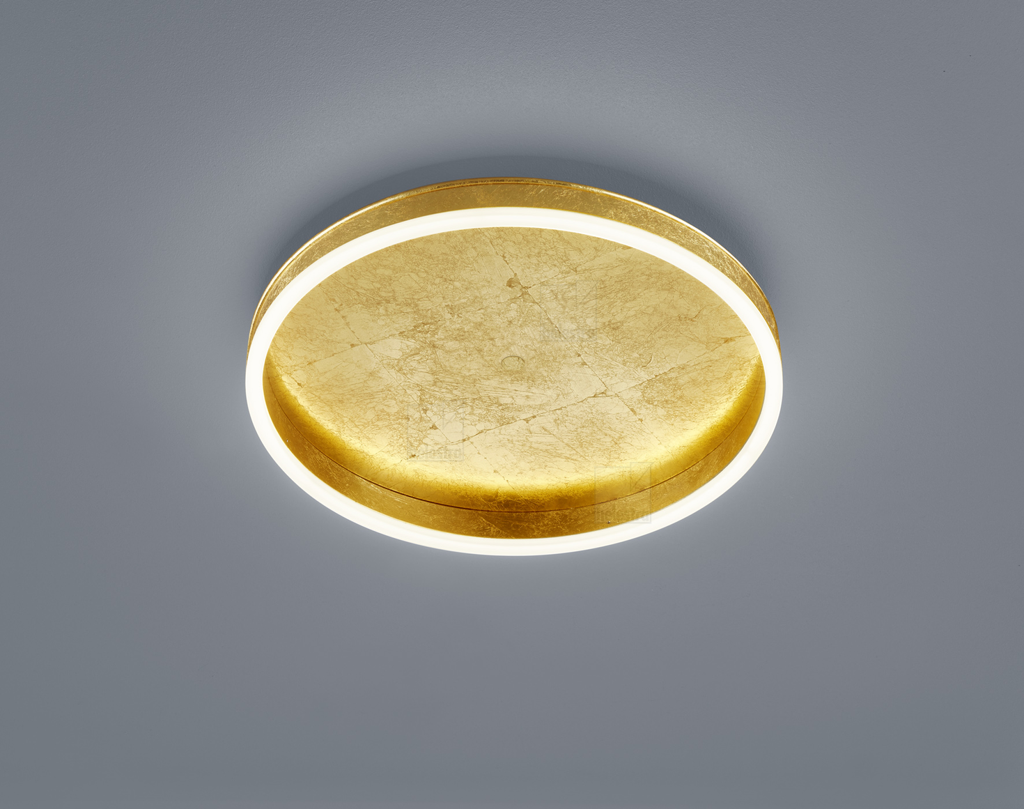 Helestra SONA  Deckenleuchte Stahl blattgold