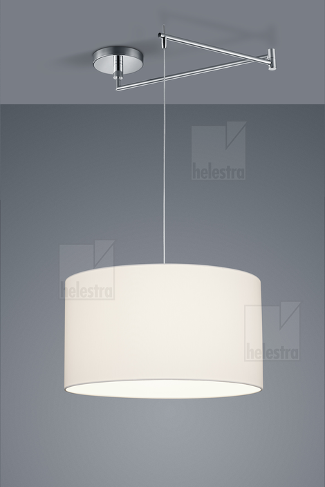 Helestra CERTO  suspension lumineuse Acier chrome
