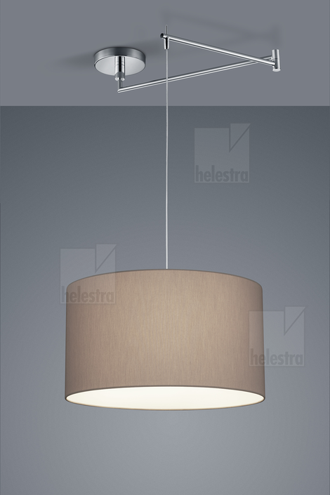 Helestra CERTO  suspension lumineuse Acier chrome