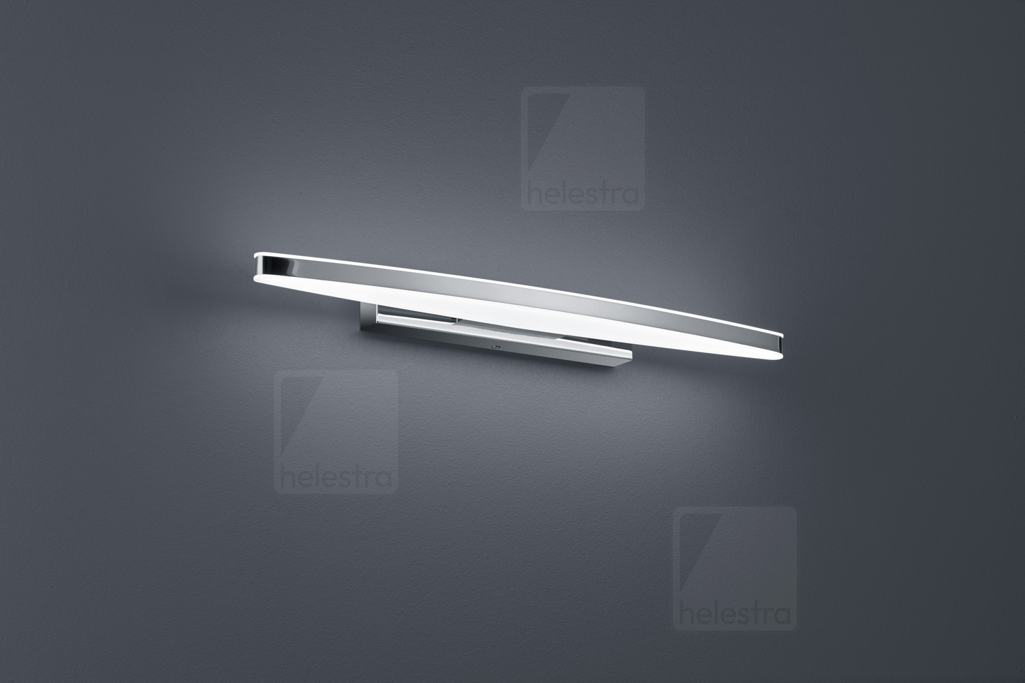 Helestra ARGO  Wandleuchte Stahl chrom