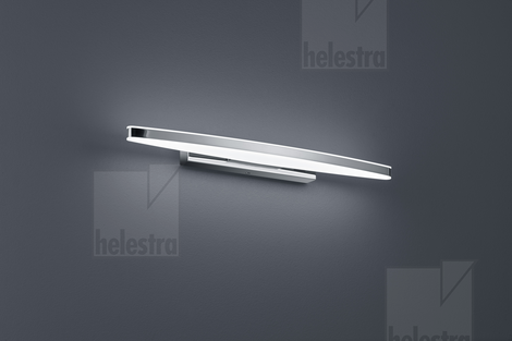 Helestra ARGO  Wandleuchte Stahl chrom