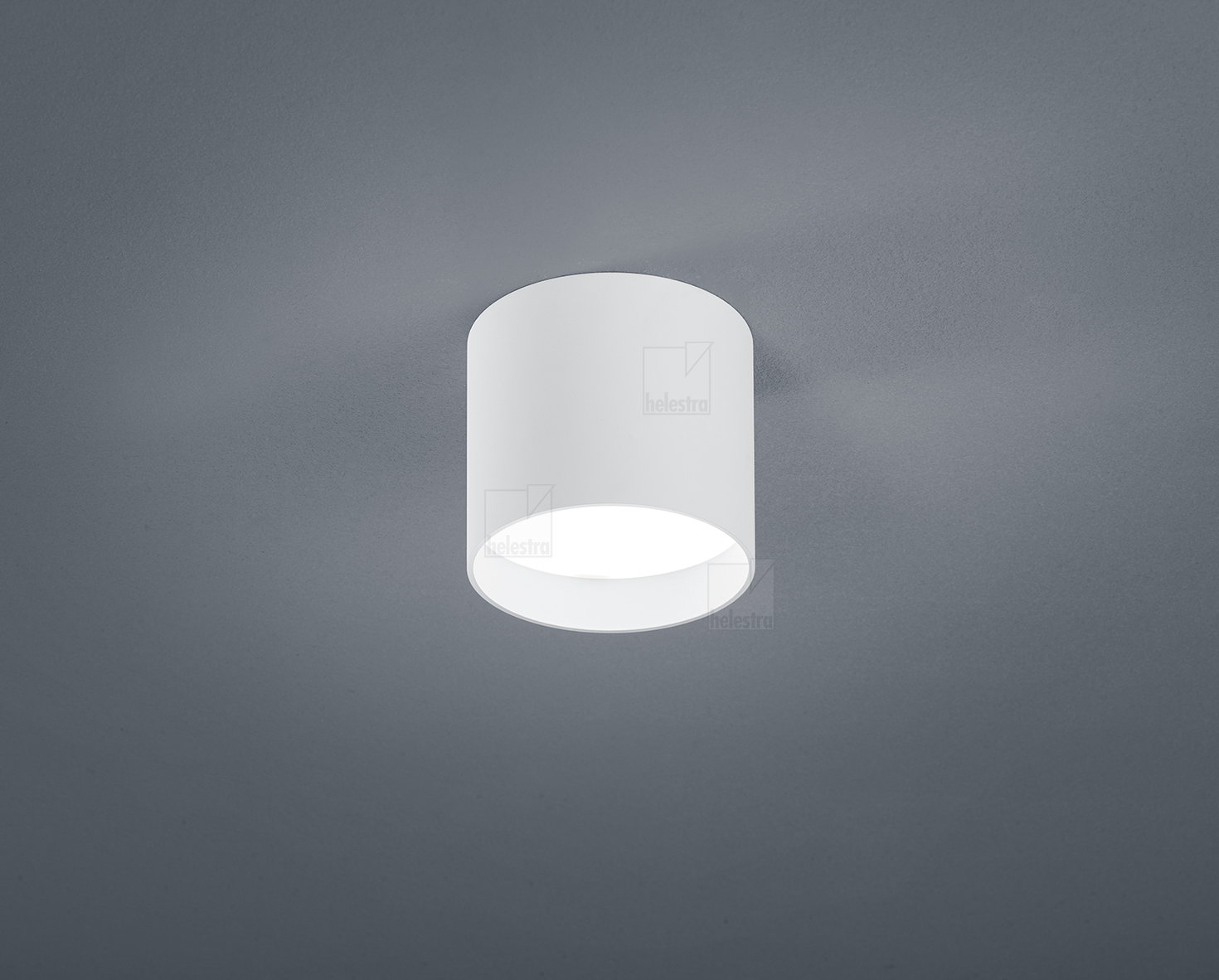 Helestra DORA  lampada soffitto alluminio bianco opaco