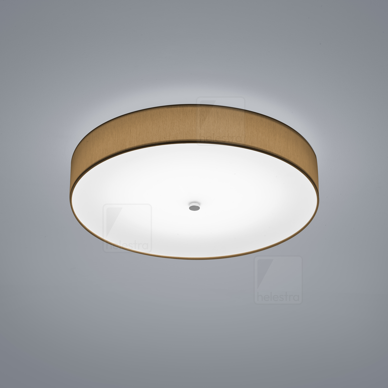 Helestra BOKI  Plafonnier Acier nickel mat -chrome