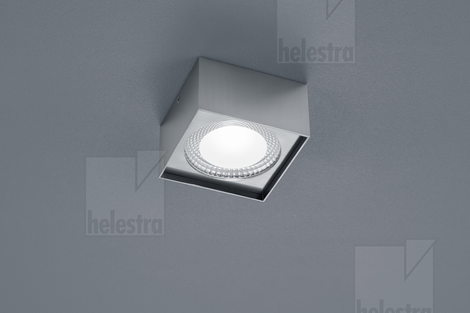 Helestra KARI  Plafonnier Acier nickel mat